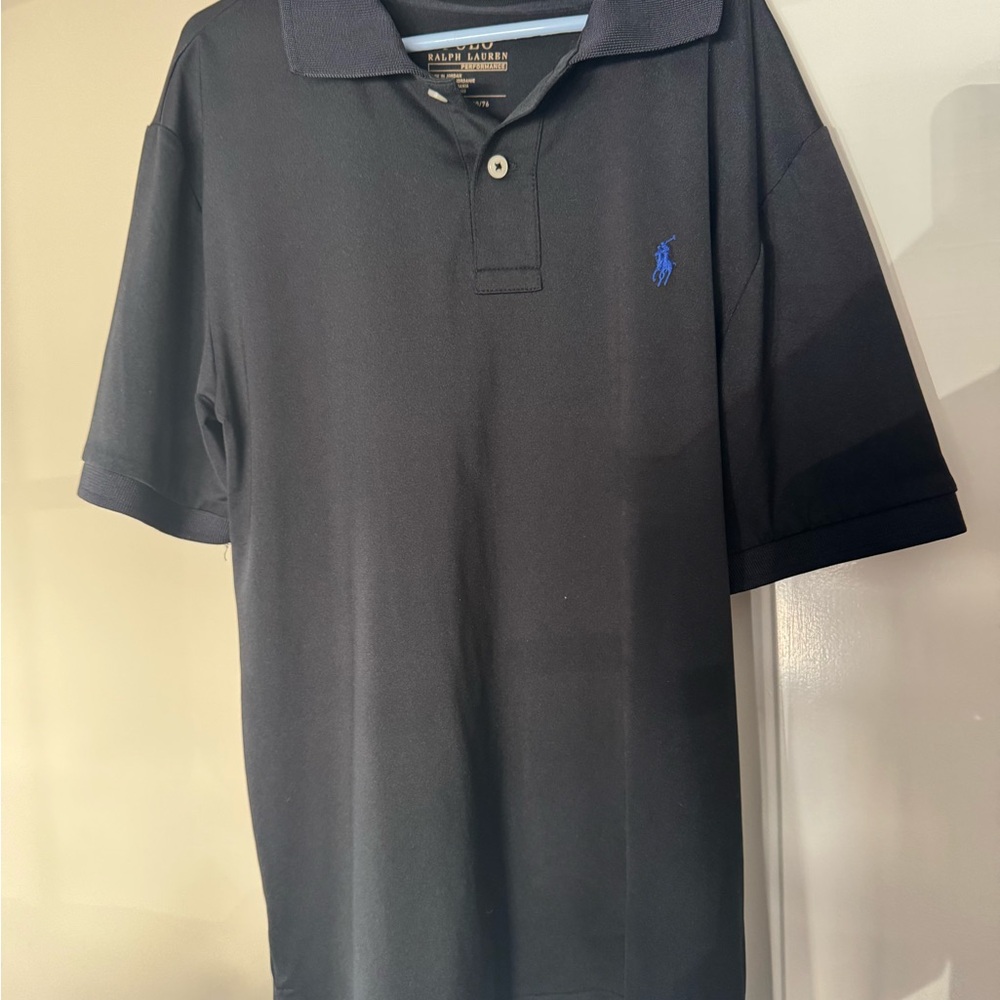Polo by Ralph Lauren Black Polo with Blue Pony